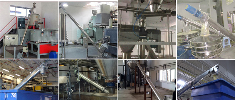 適宜輸送顆粒度較小和粉狀物料，不適宜輸送易變質(zhì)，黏性和易結(jié)塊的物料如：小麥，石墨顆粒，化肥，飼料，膨化食品，醫(yī)藥等。